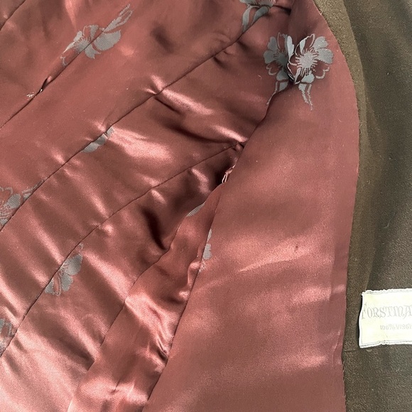 Brown Button-Up Coat - Picture 9 of 14